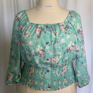 Floral Print Top